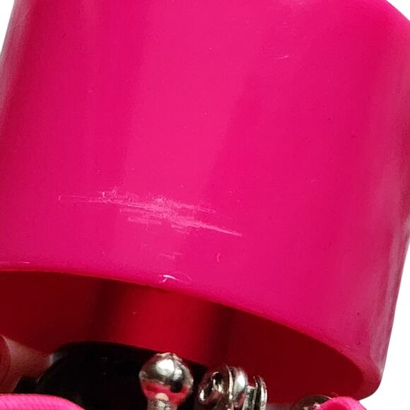 Coach mini umbrella COACH logo hot pink RARE - Picture 5 of 6